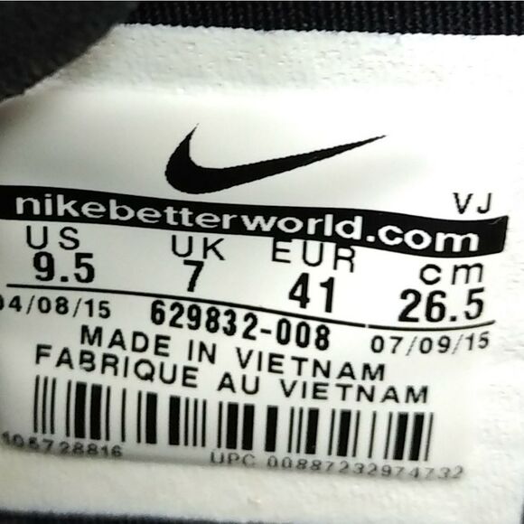 Nike Free 5.0 TR Fit 4 Running Sneakers Women's Size 9.5 Black, Grey, Neon Green - Picture 8 of 8